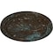 Ekena Millwork Foster Acanthus Leaf Medallion (Canopies up to 2 1/4"), 20 1/2"OD x 1 1/2"P, Bronze Blue Patina CM20FOBBS - alternate 4